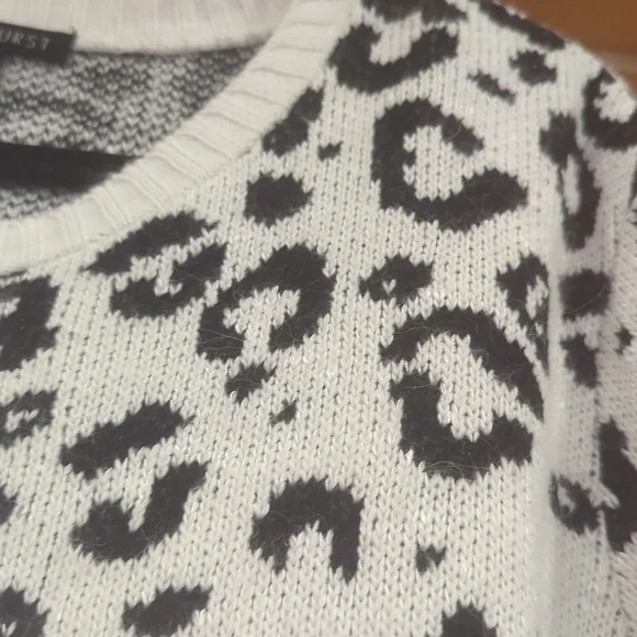 Parkhurst leopard print sweater - Picture 3 of 5